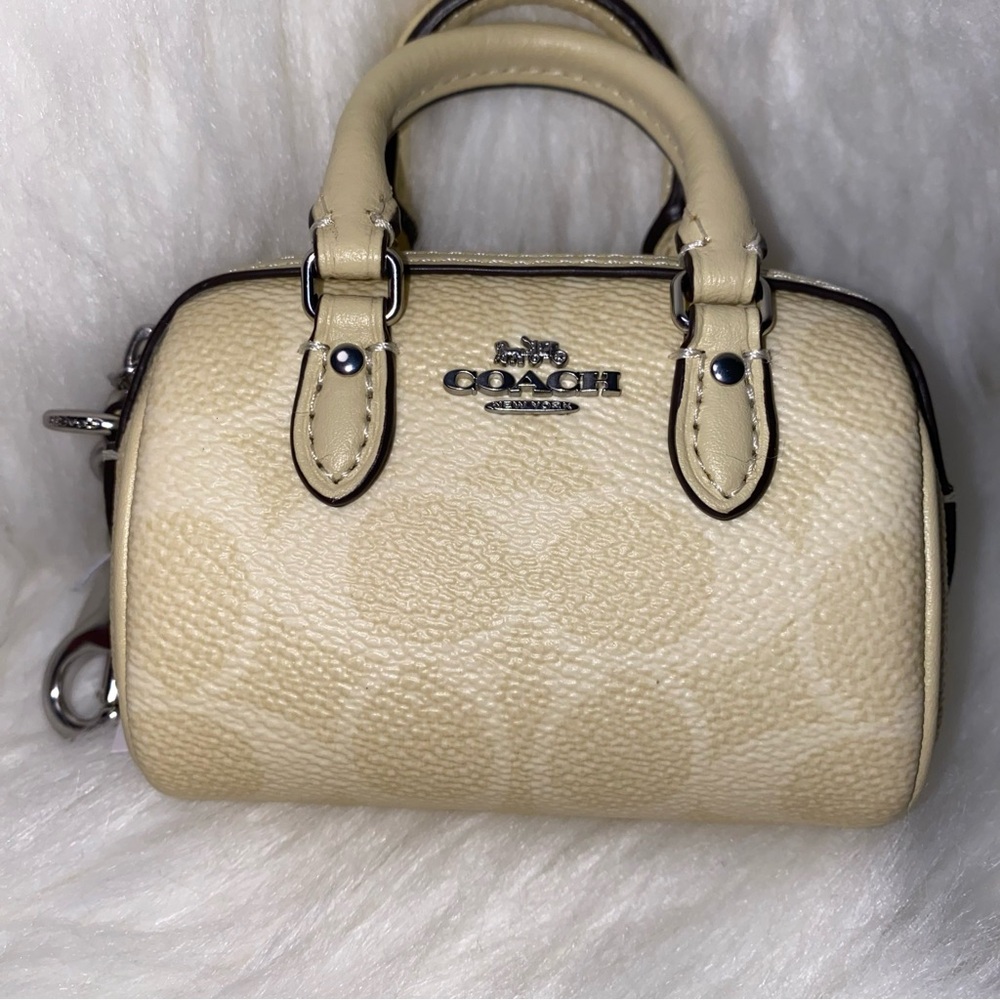 Coach charm for bag New rowan micro
